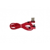 CAVO USB MICRO 1M ATTACCO LATERALE ENIVOITECH - JEANS ROSSO