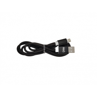 CAVO USB MICRO 1M ENIVOITECH - NYLON NERO