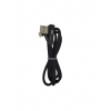 CAVO USB TIPO-C 1M ATTACCO LATERALE ENIVOITECH - JEANS NERO