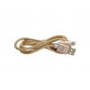 CAVO USB IPHONE 1M ENIVOITECH - NYLON ORO