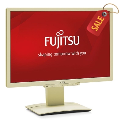 LCD Fujitsu B22W-6 22" 16:9 Scocca leggermente ingiallita - Grado B
