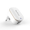 Caricatore da parete Doppia USB Auto-ID 5V 3.1A Detech De-15
