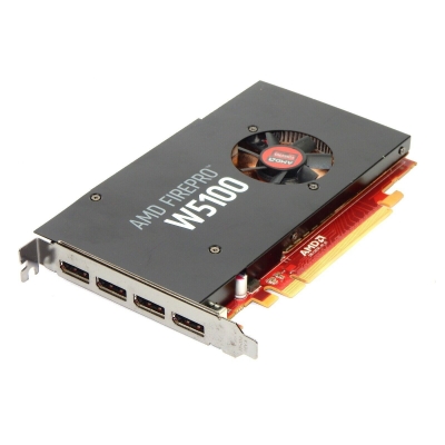 Scheda Video AMD Firepro W5100 4GB DDR5 4xDP Normal profile