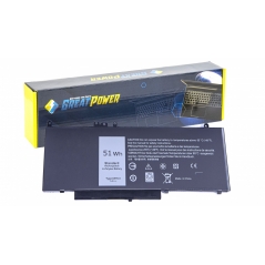 Batteria compatibile con G5M10 Dell Latitude E5450 E5550 6970mAh Great Power