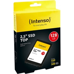 SSD 128GB 2.5" Intenso SATA 470/540MB