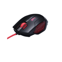 Mouse GAMMEC GP4 Nero-Rosso - M0GP4R