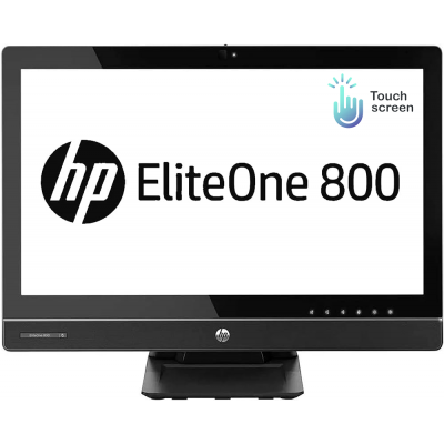 HP EliteOne 800 G1 - Intel I3-4160 3.60GHz 8GB 500GB HDD 23" AIO Touch - Grado C