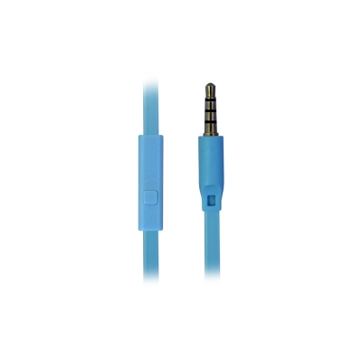 Auricolare in EAR con microfono 3.5mm Techmade TM-ip002-LB Light blue