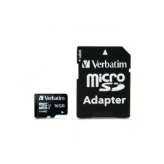 MICRO SD CARD 64GB + ADATTATORE VERBATIM