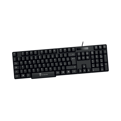 TECHMADE TASTIERA 104 TASTI QUERTY CON PORTA USB 2.0 TM-KB828