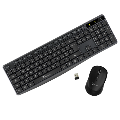 KIT Tastiera e Mouse Wireless COMBO SET TECHMADE TM-k001