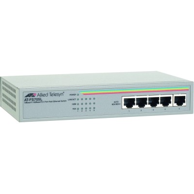 Allied Telesyn AT-FS705L Switch Fast Ethernet 5 porte 10Base-T - Grado A