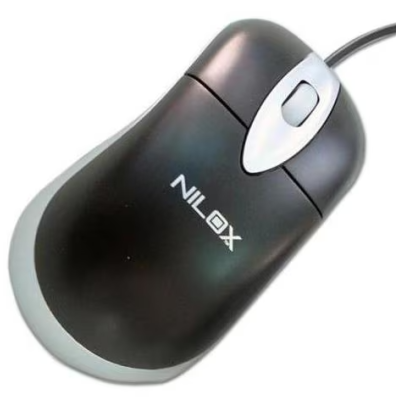 MOUSE OTTICO 800 DPI USB 2.0 + PS2 NILOX MT10 NERO