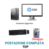 Postazione TOP - PC I3-4150 + Monitor 22"+ kit tastiera e mouse Wireless + chiavetta USB